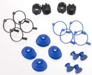 TRAXXAS 5378X PIVOT BALL CAPS (4) DUST BOOTS RUBBER (4)